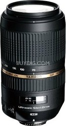 Tamron Lenses for Nikon, Canon, or Sony: 70-300mm SP AF f/4.0-5.6 IS Lens $342