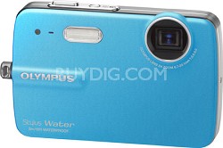 Stylus 550 10MP Waterproof Digital Camera (Blue)