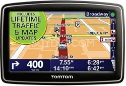 TomTom XL 340TM 4.3" Portable GPS Navigator w/ Lifetime Traffic & Maps $89