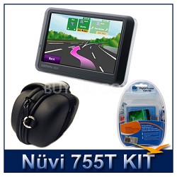 Garmin Nuvi 755T North America City Navigator GPS Peace Of Mind Kit $341.47