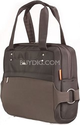 F8N030-BRN-LS NE-LB Brown Ladies Laptop Bag with 29-inch Strap
