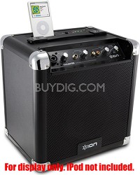 Ion Audio Tailgater Portable iPod/iPhone PA System $104