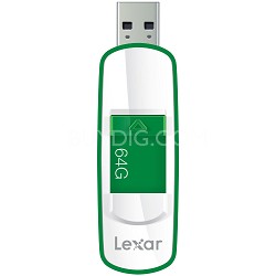 64GB Lexar JumpDrive USB 3.0 Flash Drive (S73) $37.99