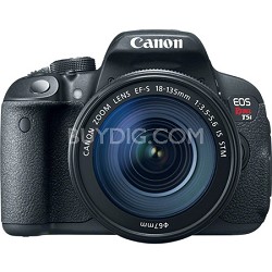 Canon EOS Rebel T5i 18MP SLR Digital Camera &EF-S 18-135mm STM- FREE ADOBE ELEMENTS!