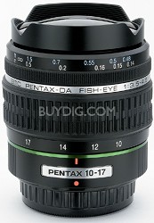 Pentax smc P-DA 10-17mm F3.5-4.5 ED (IF) Fish-Eye Auto Focus Zoom Lens $318 AR
