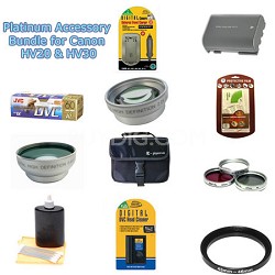 Special Platinum Accessory Bundle for Canon HV20, HV30 & HV40