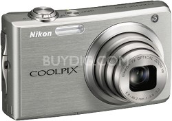 Nikon COOLPIX S630 Digital Camera (Titanium Silver)