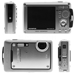 Olympus Stylus 770 SW (Silver) Best-Selling Super-Savings Bundle