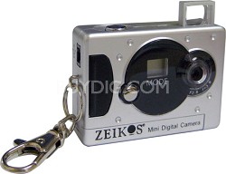 Zeikos KDC31 Keychain Digital Camera (Silver)