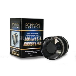 Rokinon 500mm f6.3 Multi-Coated ED Mirror Lens for Sony DSLR Cameras