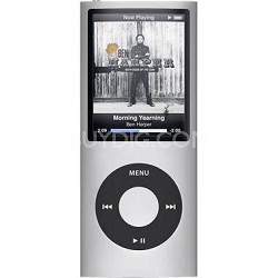 Apple iPod Nano 4th Generation 8GB MP3 Player - Silver - kit