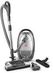 Hoover WindTunnel Bagged Canister Vacuum with Pet Hair Tool (S3670)