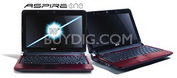 Acer Aspire one 10.1 Netbook PC - Red (AOD250-1838)