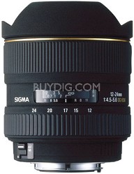 Sigma Ultra Wide Angle Zoom 12-24mm f/4.5-5.6 EX DG ASP HSM AF Lens / Canon EOS