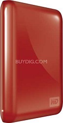 Western Digital My Passport Essential 320GB Ultra-Portable USB Drive w/ Auto Backup (Red)