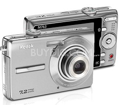 Kodak EasyShare M763 7.2MP Digital Camera (Silver)Sensible Best-Selling-Savings Bundle