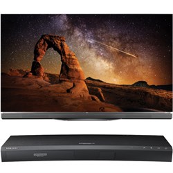 LG OLED55E6P 55 Flat OLED 4K Smart TV w\/ UBD-K8500 3D 4K Ultra HD Blu-ray Player