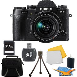 Fujifilm X-T1 16.3MP Full HD 1080p Video Mirrorless Digital Camera 18-55mm Lens 32GB Kit