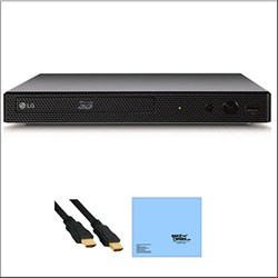 LG Smart 3D Wi-Fi Streaming Blu-ray Player - BP550 + Bundle