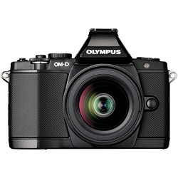 Olympus OM-D E-M5 BLK 14-42mm Black Digital SLR Camera