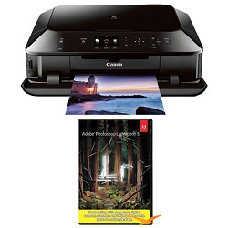 Canon PIXMA MG6420 Wireless Color Photo Printer/Scanner/Copier - Black w/ Photoshop