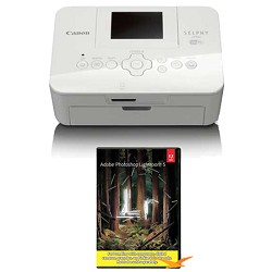Canon SELPHY CP910 White Wireless Compact Photo Printer w/ Photoshop Lightroom 5