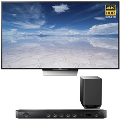 Sony XBR-85X850D 85-Inch Class 4K HDR Ultra HD TV with Sony HT-ST9 Hi-Res Sound Bar