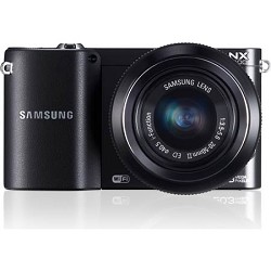 Samsung NX1100 20.3MP Black Smart Digital Camera with 20-50mm F/3.5-5.6 ED II Lens
