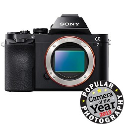 Sony a7 Full-Frame Interchangeable Lens Black Digital Camera