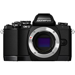 Olympus OM-D E-M10 Mirrorless Micro Four Thirds Digital Camera Body Only - Black