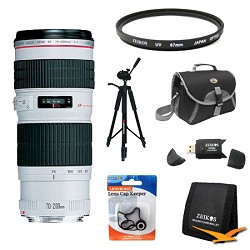 Canon EF 70-200mm F/4.0 L USM Lens Exclusive Pro Kit