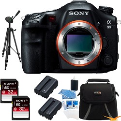 Sony Alpha SLT-A99V 24.3 MP Full Frame SLR Digital Camera Body - Ultimate Bundle