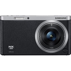 Samsung NX Mini Mirrorless Digital Camera with 9mm Lens - Black