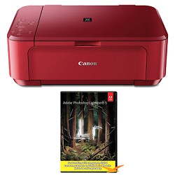 Canon PIXMA MG3520 Wireless Inkjet All-In-One Photo Printer - Red w/ Photoshop