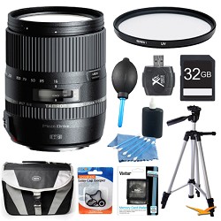 Tamron 16-300mm f/3.5-6.3 Di II PZD MACRO Lens Pro Kit for Sony Cameras