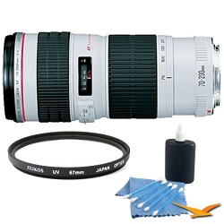 Canon EF 70-200MM F/4.0 L USM Lens Super Saver Kit