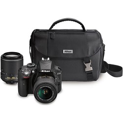 Nikon D3300 24.2MP DX-format Digital SLR w\/ 18-55mm & 55-200mm DX VR II Zoom Lenses Nikon D3300 24.2MP DX-format Digital SLR w\/ 18-55mm & 55-200mm DX VR II Zoom Lenses