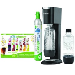 SodaStream GENESIS Home Soda Maker Starter Kit - Silver/Black - PRICE AFTER $10.00 REBATE