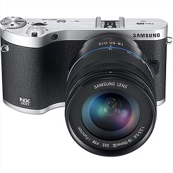 Samsung NX300 Mirrorless Digital Camera with 20-50mm F/3.5-5.6 ED II Lens (Black)