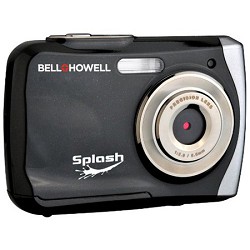 Bell and Howell Splash 12MP Waterproof Digital Camera, Anti-Shake (Black)