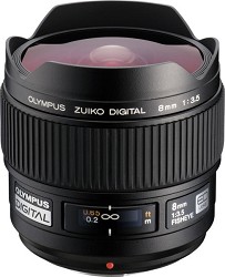 Olympus 8mm f3.5 Zuiko Digital Fisheye Lens USA WARRANTY