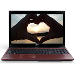 Acer Aspire AS5560-76026-inch Notebook PC (Red)AMD Quad-Core A6-3420M Accel Proc