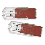 Lexar 16GB JumpDrive FireFly 2-Pack Brand New Bulk Packaging