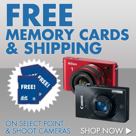 Free Memory Card and Shipping!