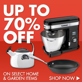 Save Big on Home & Garden