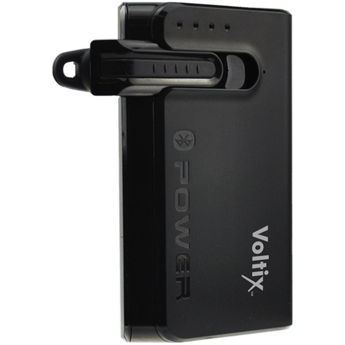Voltix 13,000mAh Portable Power Bank Charger w/ Detachable Bluetooth Headset