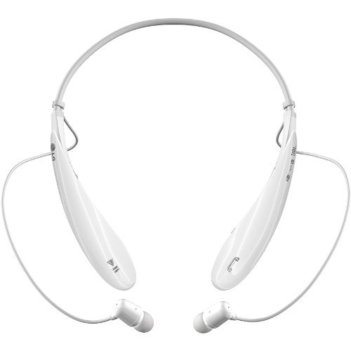 LG Tone Ultra HBS-800 Bluetooth Stereo Headset - Pearl White - OPEN BOX