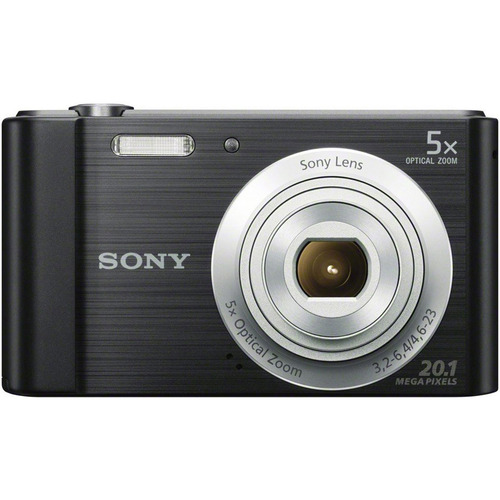 Sony DSC-W800/B Point and Shoot Digital Still Camera - Black - OPEN BOX
