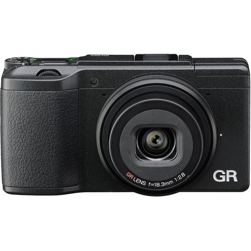 Ricoh GR II 16.2 MP Wi- Fi Digital Camera with 3.0-Inch LED Backlit (Black)