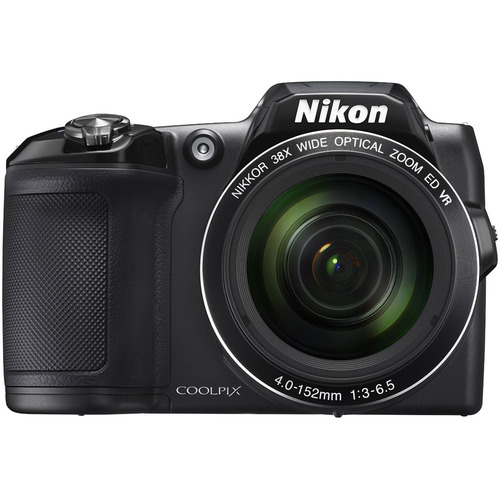 Nikon COOLPIX L840 16MP Digital Camera w/ 38x Zoom VR Lens + Wi-Fi - Black Refurbished
